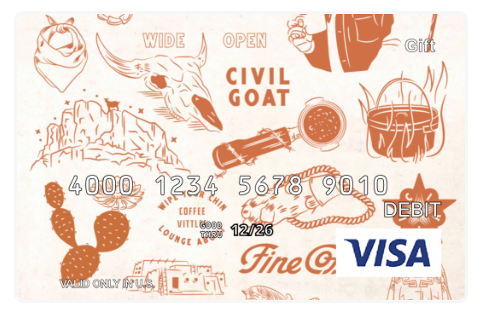 Goat online gift card